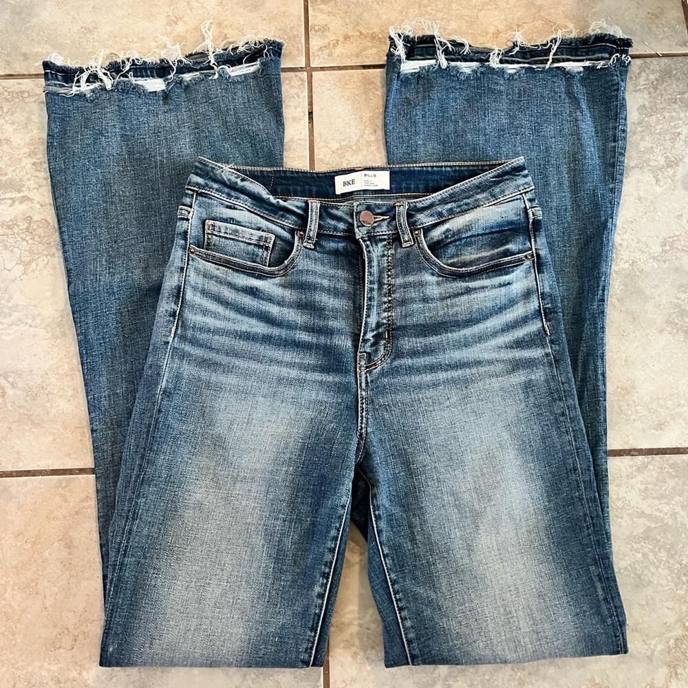 BKE Billie Flare Jeans- Tall Long Inseam